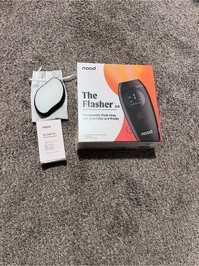 The Flasher 2.0 Black IPL Hair Removal Device